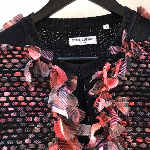 Opening Ceremony cropped cardigan size S - Picture 3 of 7